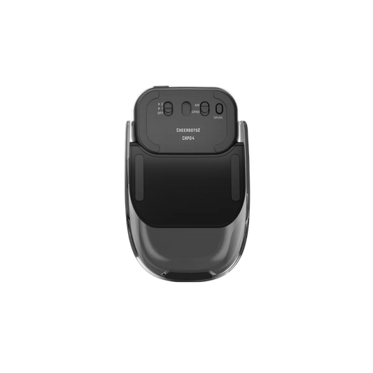 Vue arrière du Cheerdots 2 noir avec commandes de la télécommande de présentation